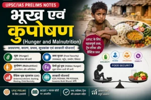 भूख एवं कुपोषण UPSC Notes in Hindi